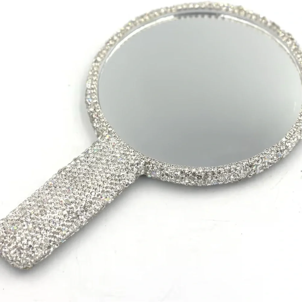 NWT Sparkling Swarovski Bling Crystal Rhinestone Mirror +Gift